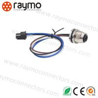 Conector M12 circular de travamento de parafuso com 5 Pin Molex Connector JST que abriga o chicote de fios do fio