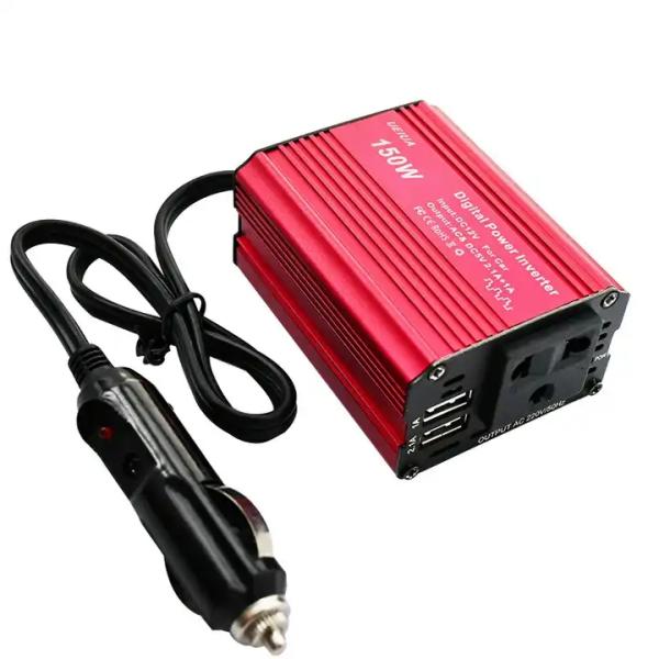 Cheap 150W Car Usb Power Inverter Dc 12V To Ac 220V Car Power Inverter Charger 12 Volt Dc To Ac Converter - Car Power Inverter