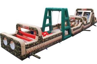 Outdoor Inflatable Sports Games , Boot Camp Inflatable Obstacle Course