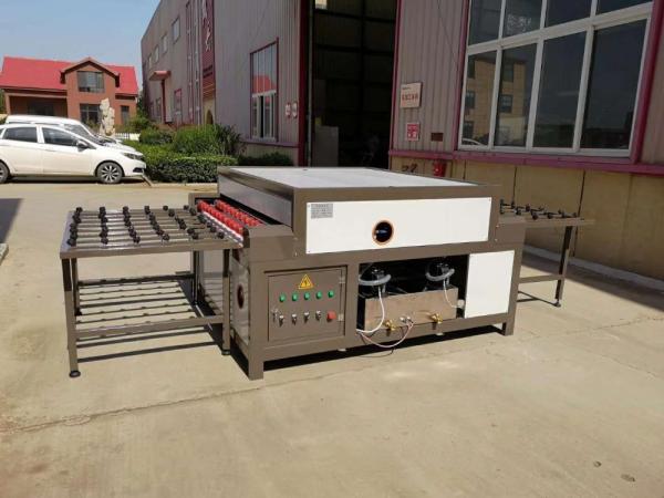 Insulating glass heating  roller press glass machine