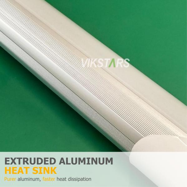 36W T8 Tube 110lm/w 3 Years Warranty LED Linear Lights IP20 1200mm For Office Supermarket