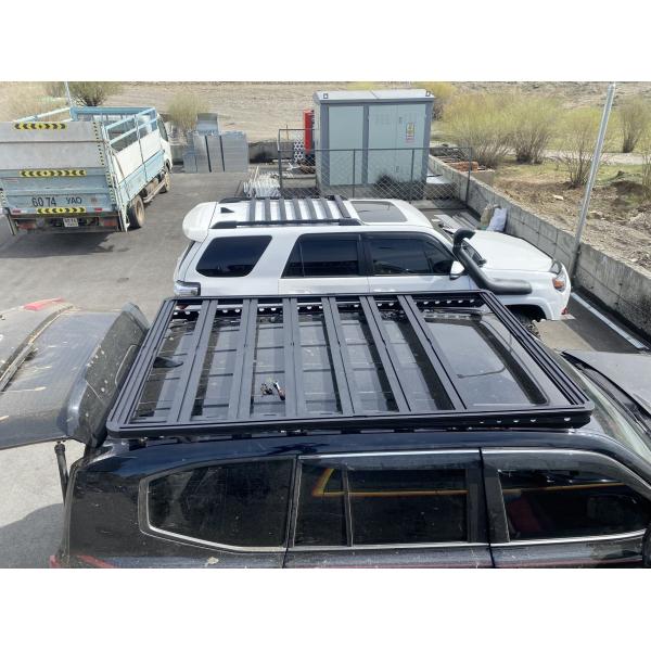 SUS304 Backbone Mounting Universal Car Roof Carrier for Toyota LC300 Top Roof Platform