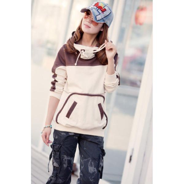 Фуфайки дам с капюшоном, таможня с 2 Pokets водоустойчивое