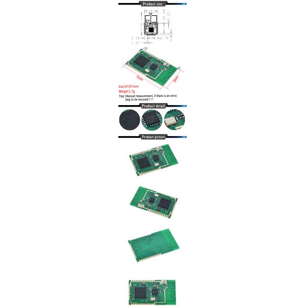CC2538SF53RTQR 2.4Ghz PA Zigbee Wireless Module CC2538SF53