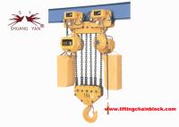 15T / grue 33000lb à chaînes électrique avec le chariot à poutre