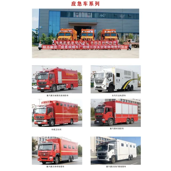 Multifunction 24 Berth Camper Truck for Emergence Fire Fighting
