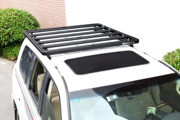 Black Heavy-Duty Exterior Accessories Vehicle Roof Rack for Toyota Land Cruiser LC200