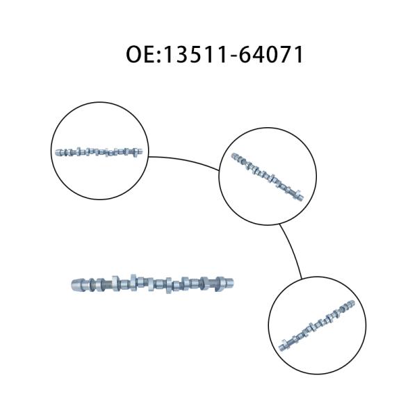 High-Quality OEM Camshaft 13511-64071 for Toyota 2C Engine, Suitable for Various Toyota Models Including Corolla and Others