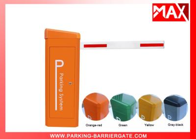 Solar Power Car Park Barriers Boom Gates 1400rmp Motor Rotational Speed 2 Year Warranty