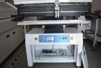 Semi-automatic High Accuracy Solder Paste Screen Printing Machine With Touch Screen