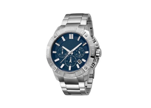 Solid Band Water Resistant Stainless Steel Watch Gent Collection Screw Crown