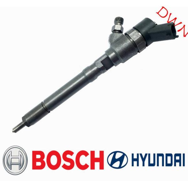 Inyector común 0445110064 del motor del combustible diesel del carril de BOSCH 0445110101 33800-27000/27010 para el motor de HYUNDAI Papá Noel Elantra