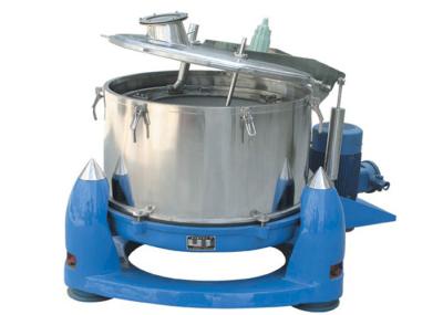 Centrifugador farmacêutico de levantamento da cesta do saco superior de aço inoxidável da descarga do grupo com velocidade ajustável