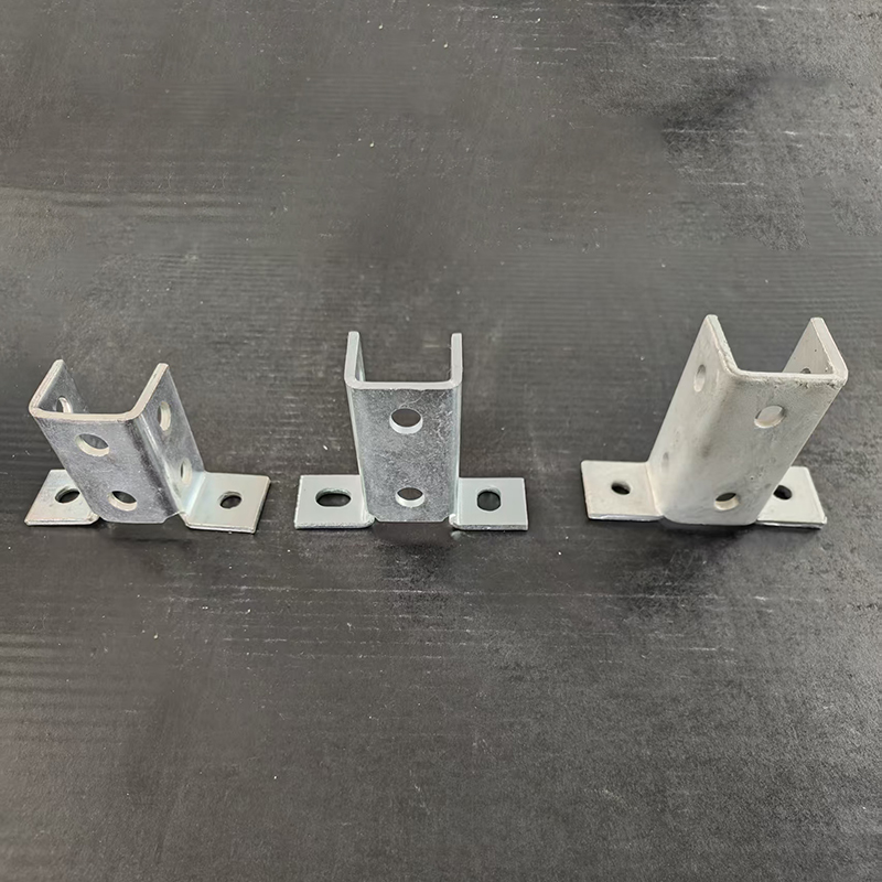 Hot Dipped Galvanized Weld Free Base Strut Channel Bracket High Anti Corrosion Unistrut U Fitting