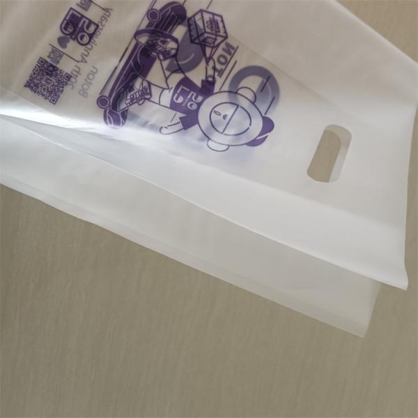 Прозрачная ручная сумка Hdpe Пластиковая сумка полипакет ODM/OEM Печатные сумки для покупок