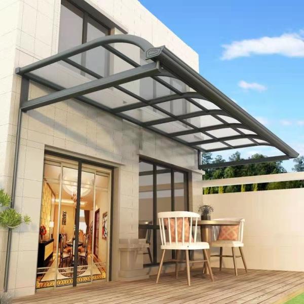 Polycarbonate Sail Material DIY Polycarbonate Awning Providing Light Transmission 20 to 90 Percent Great Choice for Awnings