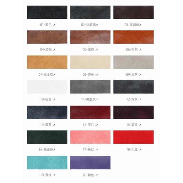 Масляный воск Рельефный PU обувь Кожа поддельная расчетка текстура Экологически чистые