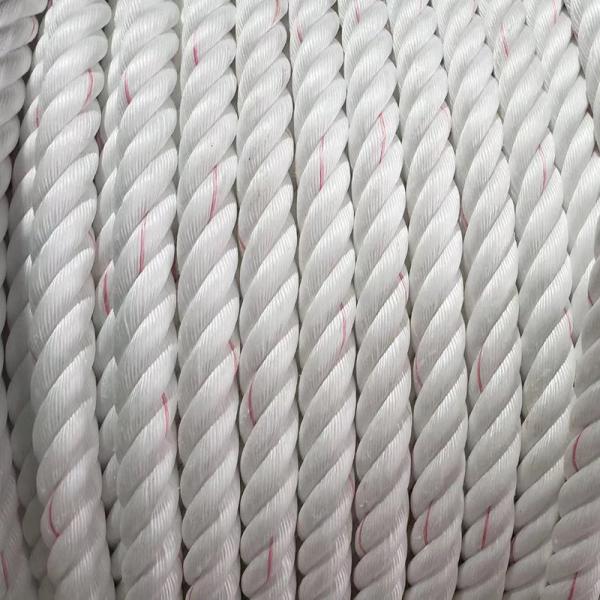 Twisted PE Rope 100% Virgin Material PE Twisted 3 Strands Rope for Fishing and Marine