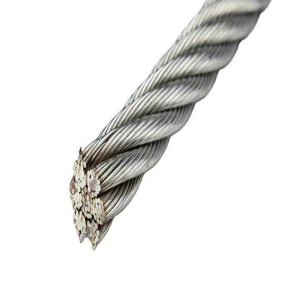 Cable en acier inoxydable 316 12 mm pour balustrade et rails de pont Haute résistance à la traction
