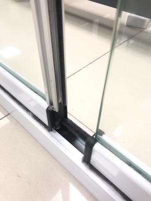 Thermal Break Safety Glass Aluminum Folding Door Commercial Balcony Folding Door