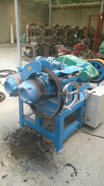 65Pcs/H 18.5KW Waste Tyre Recycling Plant Bead Steel Wire Separator