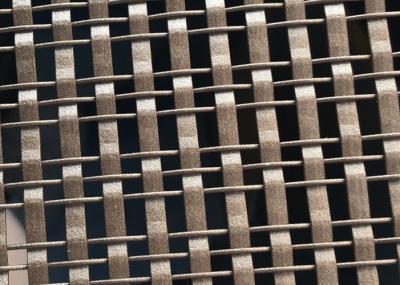 Fio arquitetónico Mesh Multi Color Plywood Decorative de 316 Materoal para hotéis