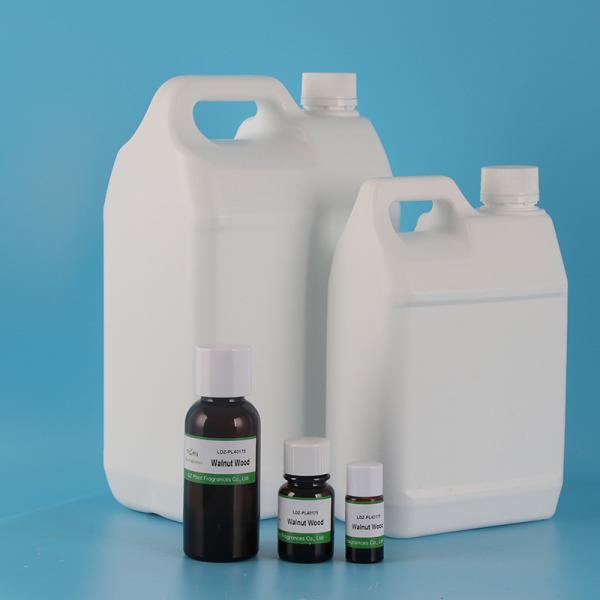 Muestras gratuitas Esencia de madera de nuez pura Aceite aromático de vela líquido amarillo