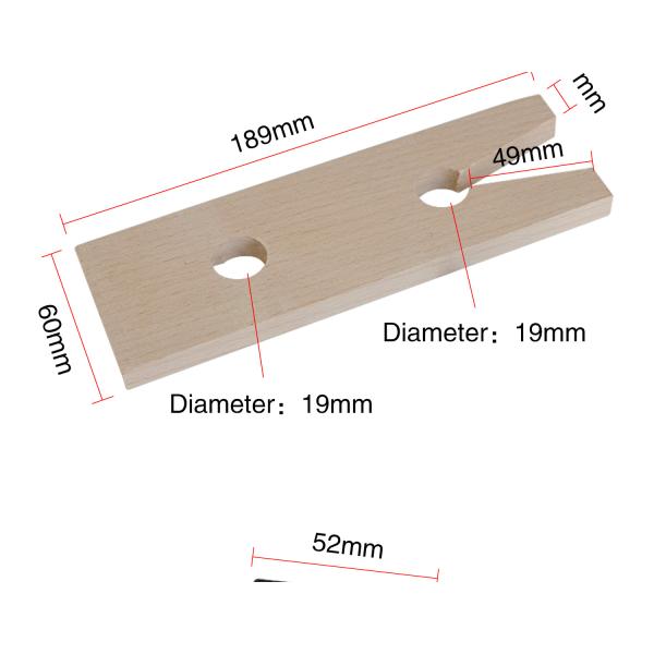 Multi Purpose Handmade Jewelry Tools Auxiliary Wood Clamp Holder