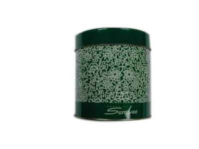 Cookie Storage Round Tin Cans Customized Colorful Printing Easy Carry