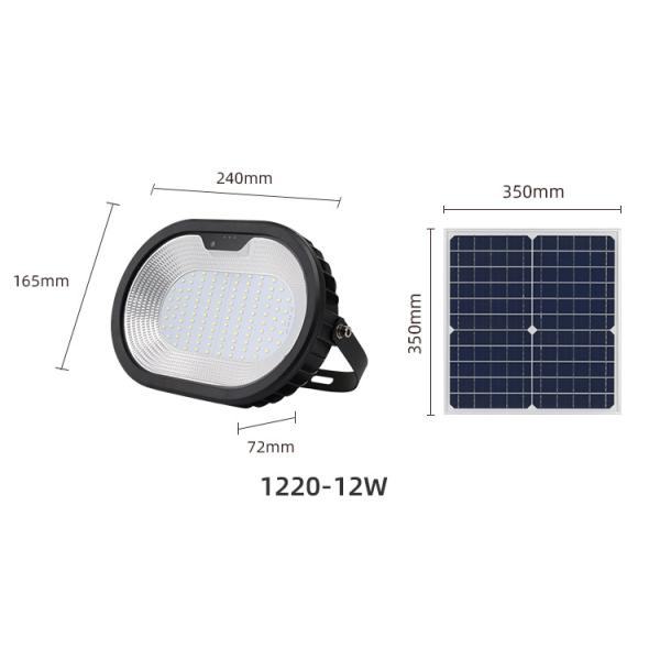 Outdoor Motion Solar Flood Light Waterproof Led Light for Motion Activated Security
