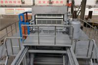 Machine à fabriquer des plateaux de pâte à pommes, machine de recyclage de carton personnalisée