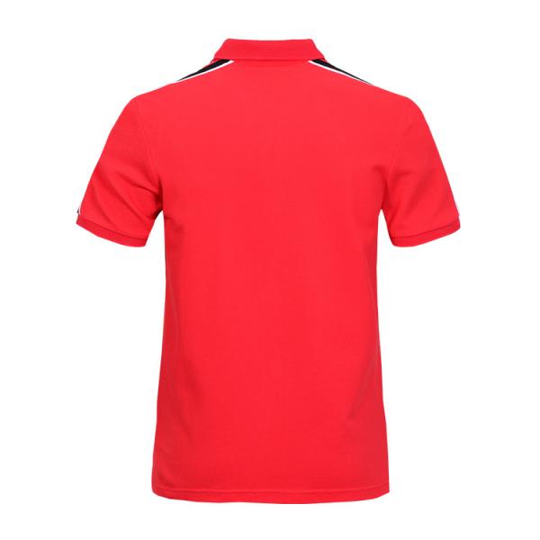 Short Sleeve Men Polo Collar T Shirt