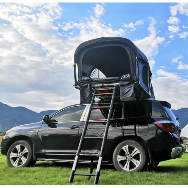 Straight Bracing Type Spacious 4x4 Rooftop Tent for 4 Person Camping