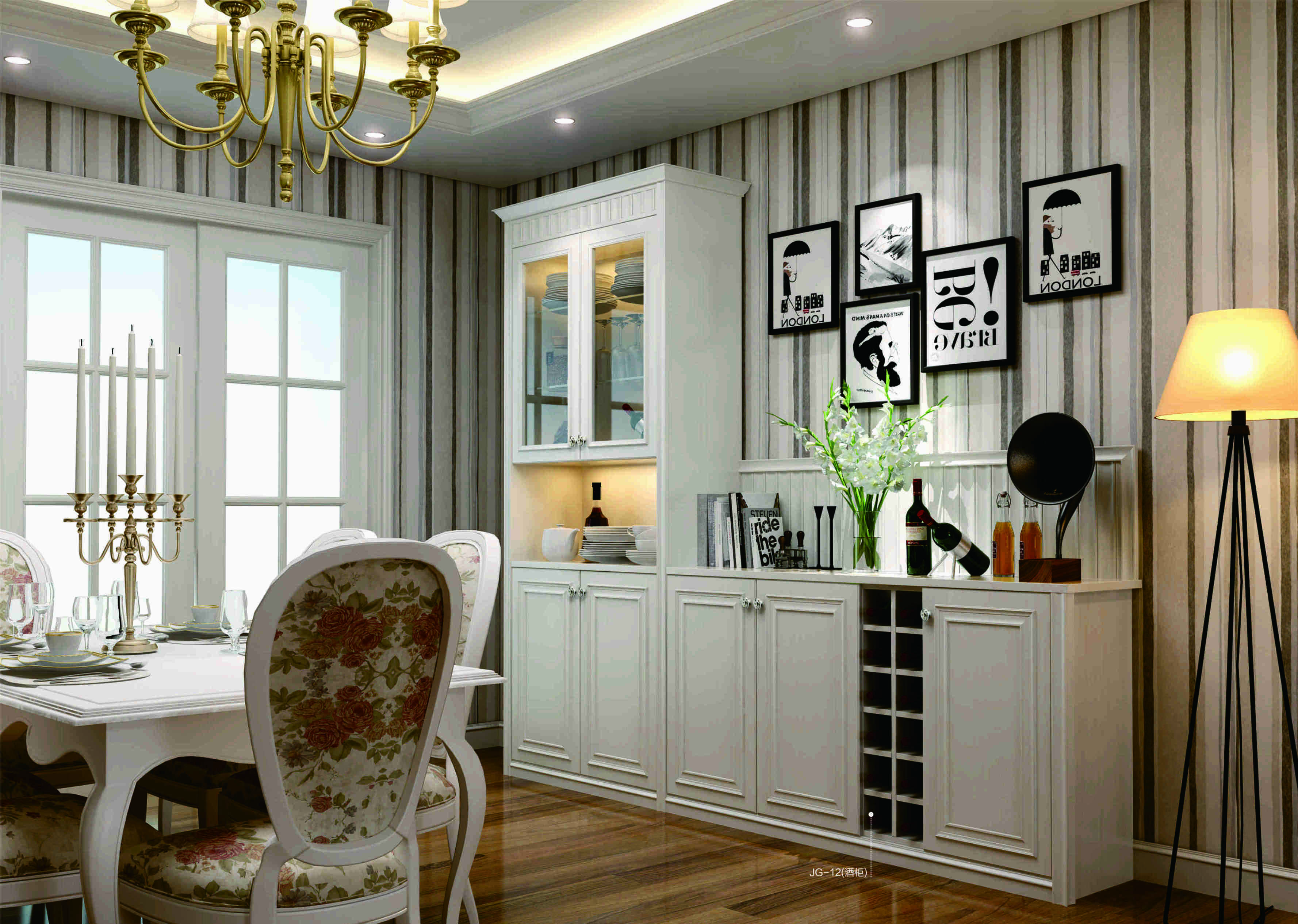 Anti Deformation Stainless Steel Sideboard Moisture Proof Mold Free