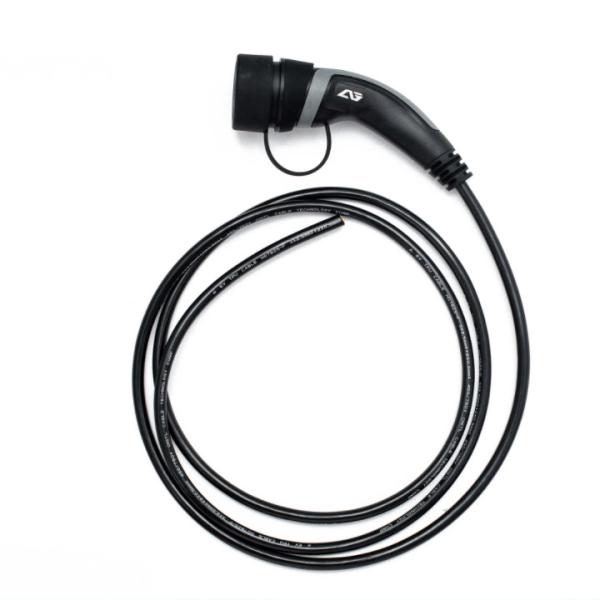 3.6KW 16A PBT ALLOY Type 2 Electric Car AC Fast Charger IEC 62196