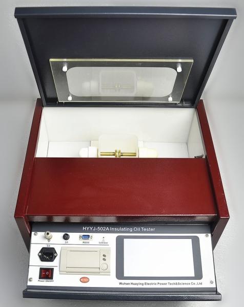 BS5874 IS6792 Transformer Oil Testing Equipment 100KV High Accuracy RS232 Port