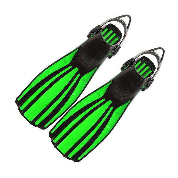 High Elasticity Lightweight Rubber Scuba Diving Fins For Underwater Snorkeling