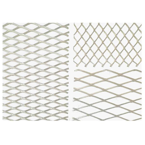 Stainless Steel Sheet Wire Mesh Expanded Metal 0.9mm Thick Industrial