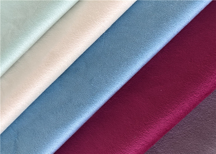 Ткань Microfiber замши 100% полиэстер почистила связанную замшу щеткой для одежд