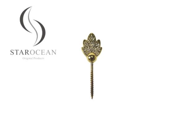 Décoration de cercueil de modèle de fleur SC06 longueur de pièce en métal de 45mm ou de 55mm