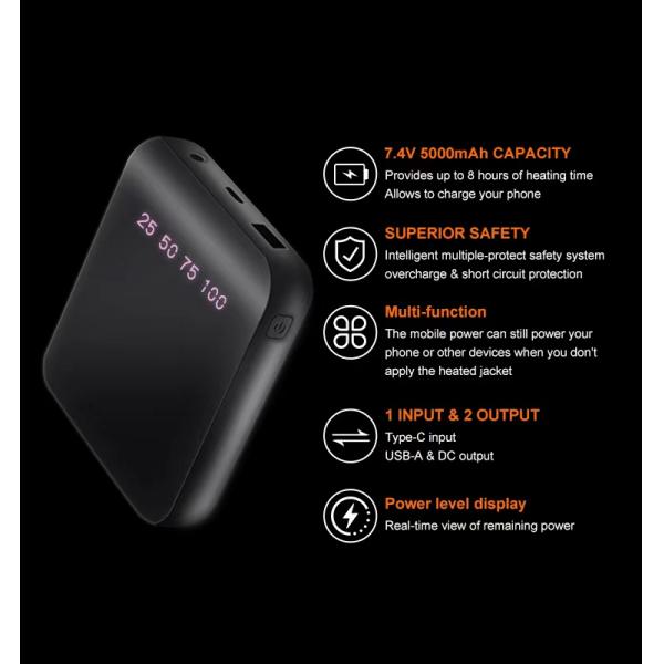 Unisex Winter 4 9 11 Zone Heating Gilet Waistcoat Thermal 3 Ajustable Temperature