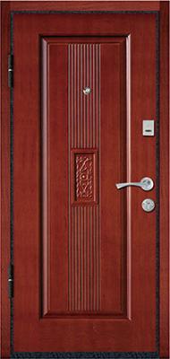 Italy steel wood security armored door