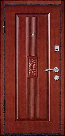Italy steel wood security armored door