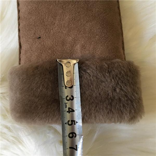 Women sheepskin winter gloves 100% Handmade Real wool lining Gloves Mittens