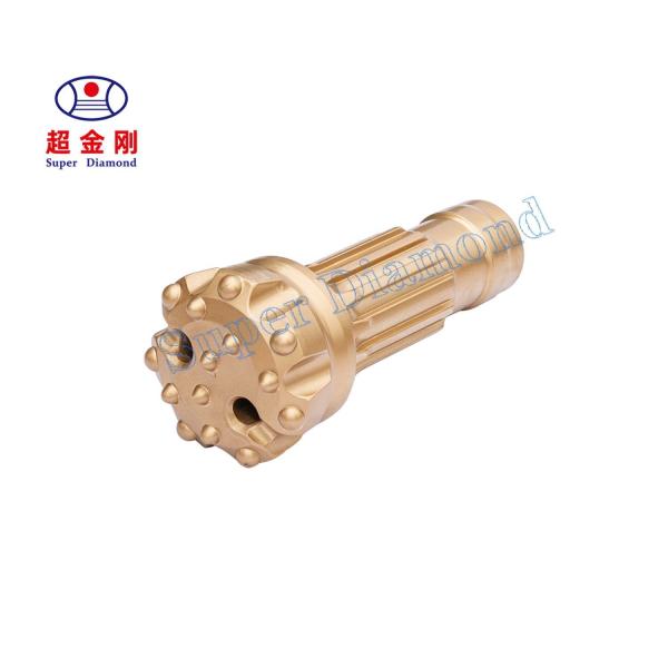 Stable Down Hole Hammer Bits QL 50 Tunnel And Shaft Drilling Fatigue Resistant