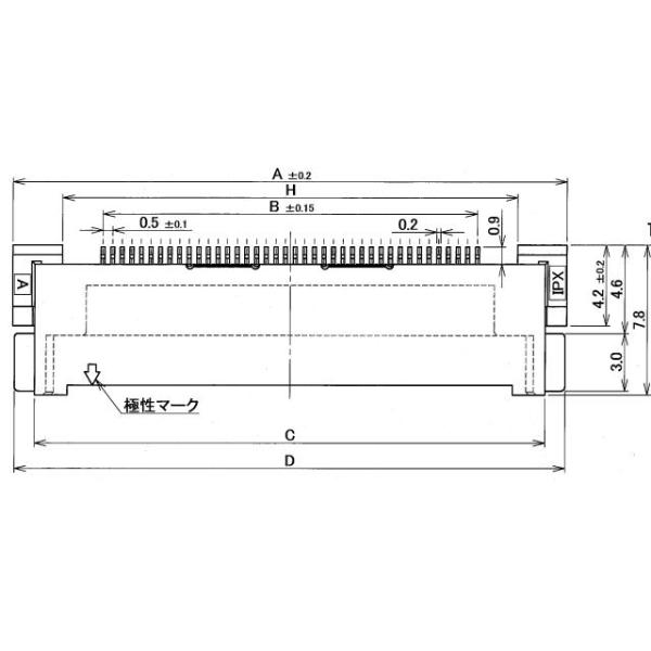 Cable LVDS 20143-020E-20F Conector de cable aéreo micro coaxial 0,5 mm Pitch para equipos electrónicos