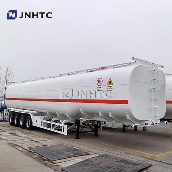 4 Axles 75000L Iron Steel Fuel Tank Semi Triler for Sale