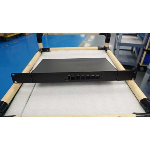 Zynshield 1U Barebone Rackmount Firewall with Intel N100 4 2.5G LAN 4G 5G SIM Supporting External SFP+ Ethernet Ports