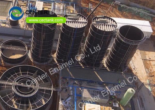 CSTR Wastewater Reactors And Wastewater Storage Tanks