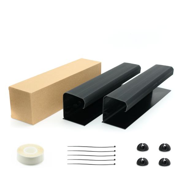 Electrical PVC Conduit Protective Cable Channel Plastic Customized Profiles